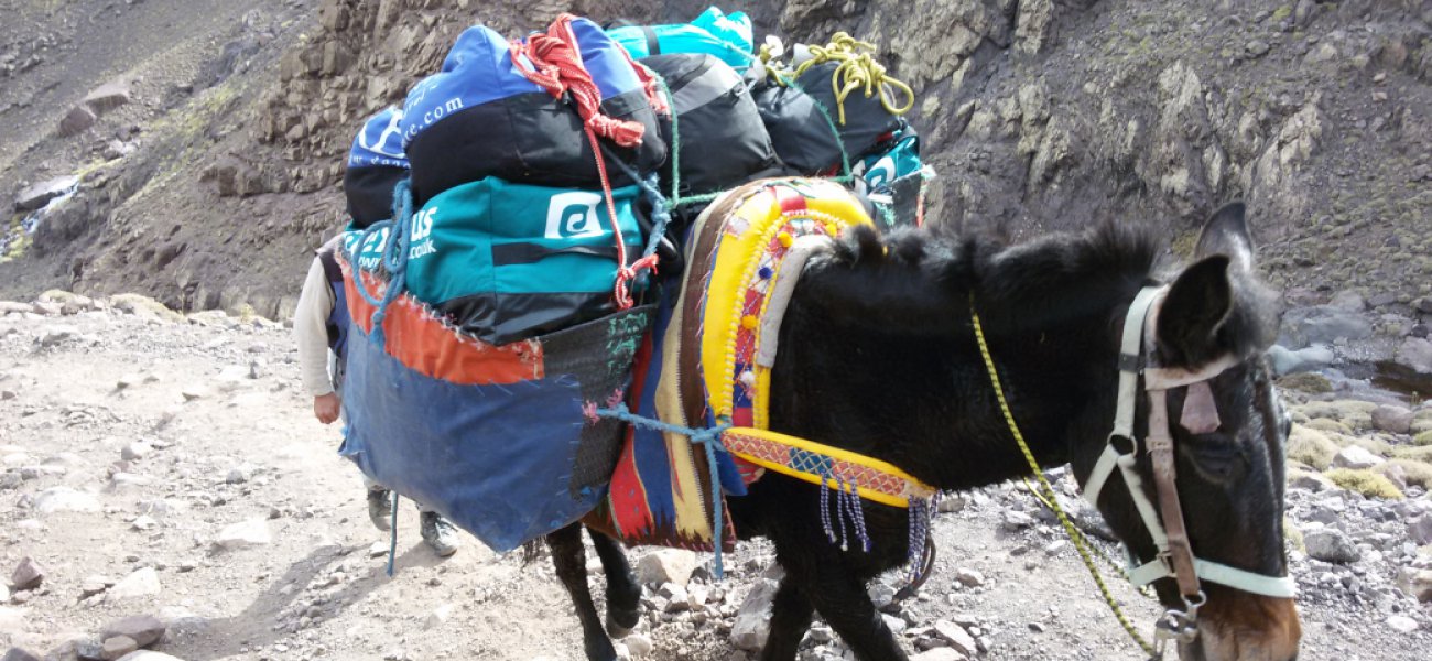 Ascenso al Jebel Toubkal, el pico más alto del norte de África y de Marruecos.