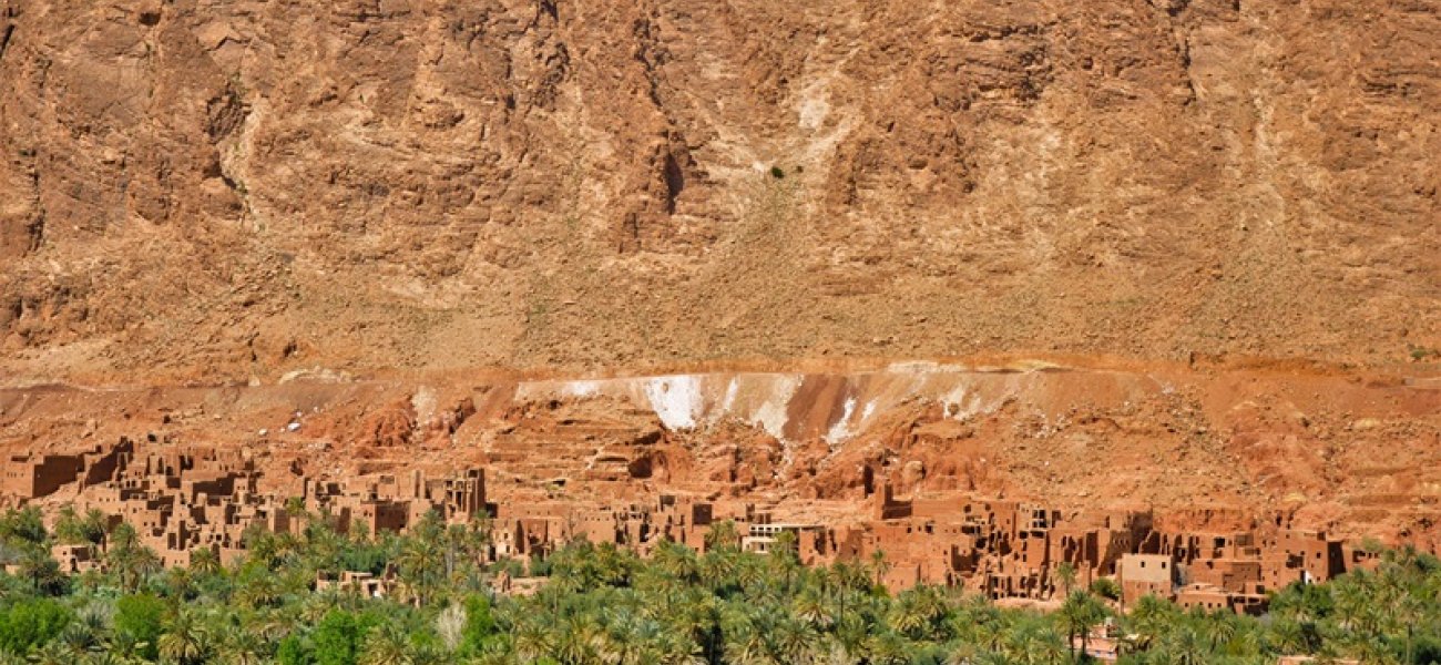 Las gargantas del Todra en Marruecos