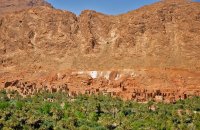 Las gargantas del Todra en Marruecos