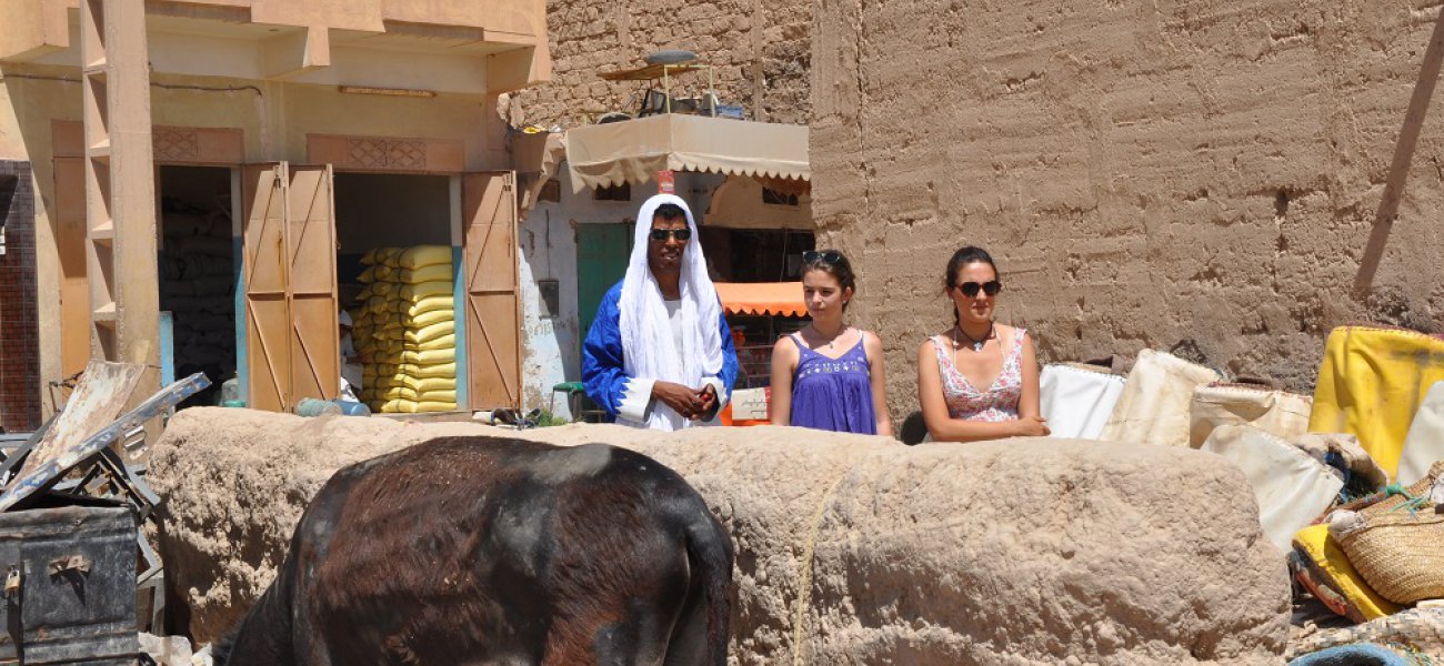 Rissani, la ciudad de los antiguos nómadas en Marruecos.