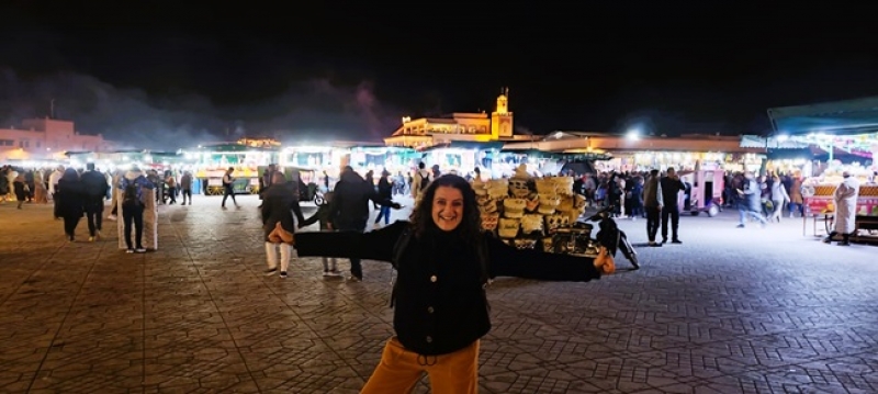 La plaza de Jemaa el Fna, el corazón de Marrakech