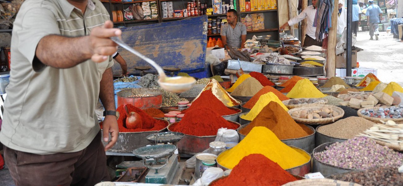 Ras el Hanout, la mezcla de especias más famosa en Marruecos.